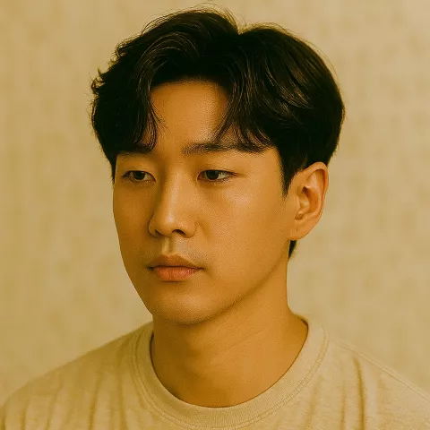 Men's asian haircut