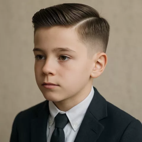 Boy's young gentlemen’s cut